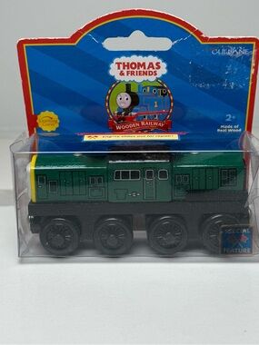 2001 Special Feature DEREK Thomas The Train & Friends Wood Railway Engine FLAW